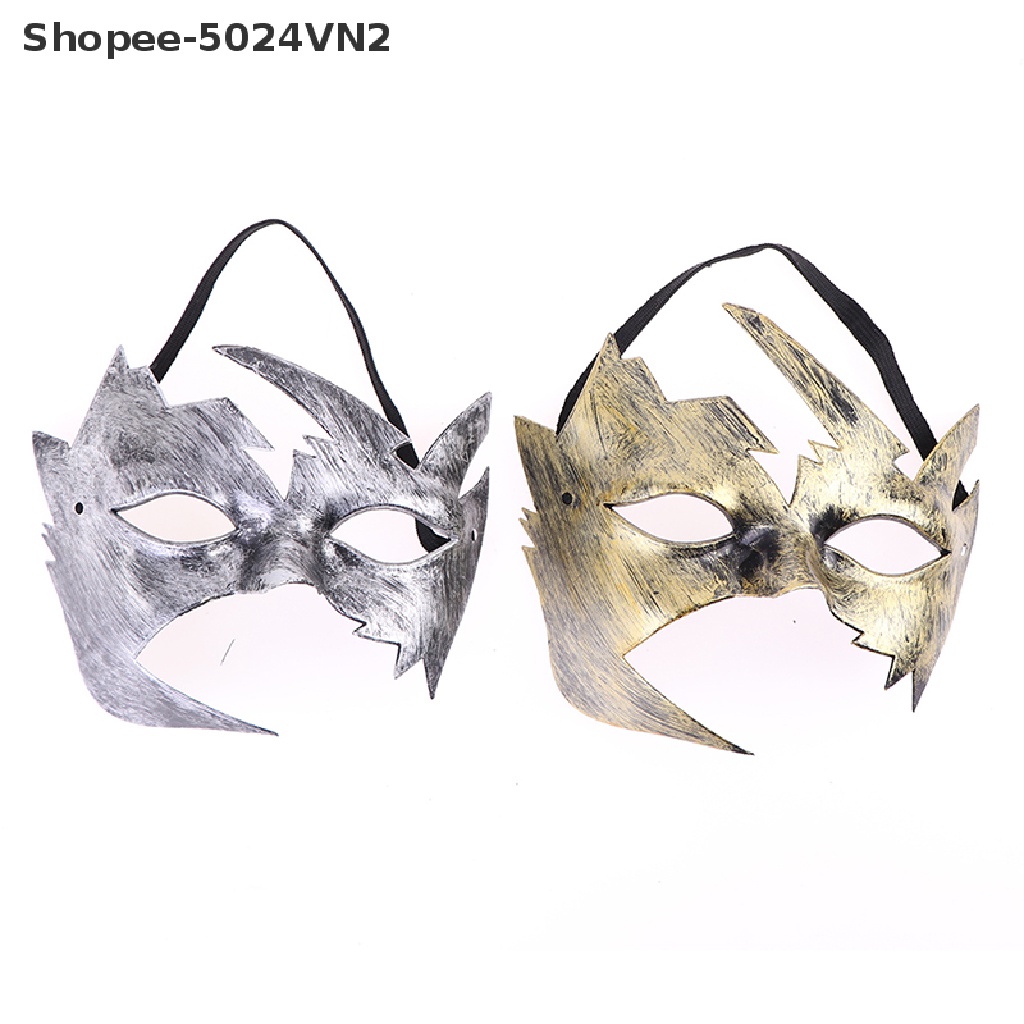 [Mới &amp; Halloween] Mặt Nạ Nửa Mặt Hóa Trang Halloween / Giáng Sinh