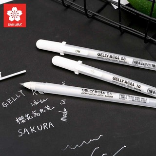 Bút gell sakura gelly roll trắng đủ size