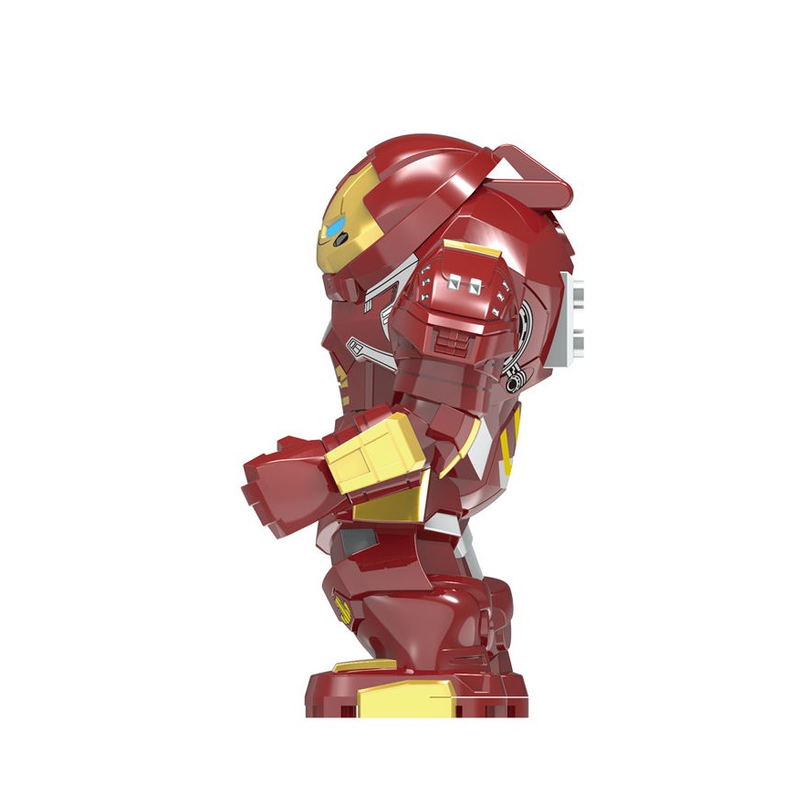 Mô Hình Đồ Chơi Hulkbuster Banner mavel Avengers X1158 2 Trong 1