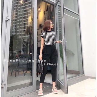 [ẢNH THẬT - SỐ LƯỢNG ÍT] Quần baggy đen - Hàng có sẵn