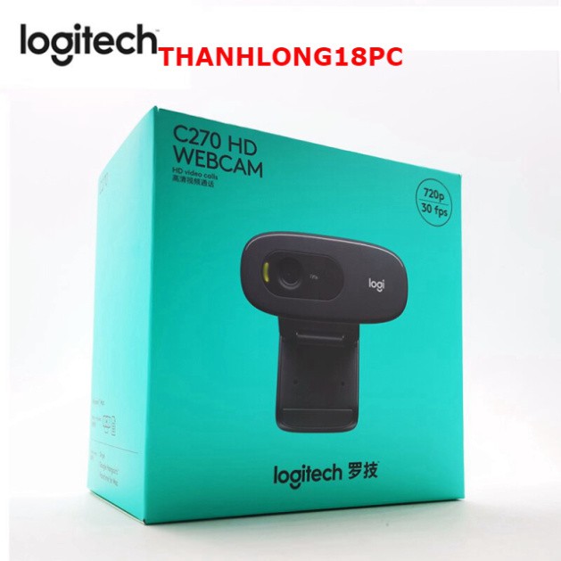 Webcam Logitech C270 hàng chính hãng bảo hành 12 tháng | BigBuy360 - bigbuy360.vn