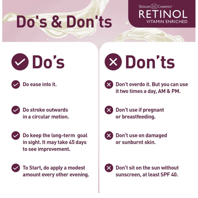Serum Retinol chống lão hoá, dưỡng trắng sáng và săn chắc da