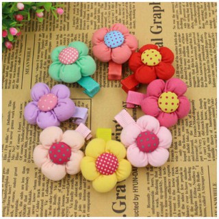 Set 2 kẹp tóc cho bé nhiều màu
