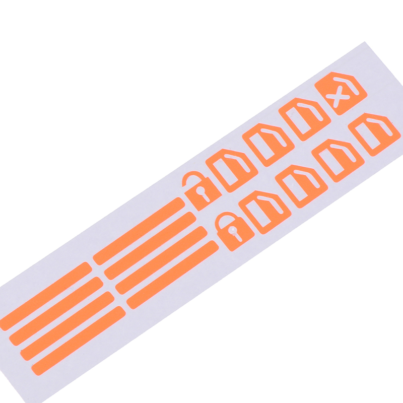 Miếng Dán Công Tắc Cửa Sổ Xe Hơi Màu Dạ Quang