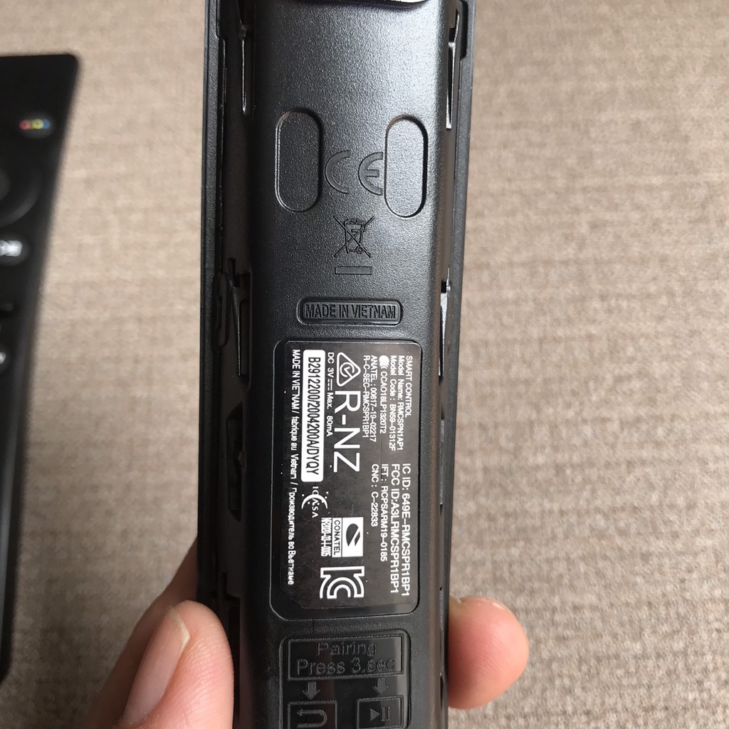 Điều khiển tivi samsung dùng cho các dòng TV 4k UA 32 40 43 49 50 55 QA65 4K KU NU RU Smart QLED hàng chính hãng vietnam