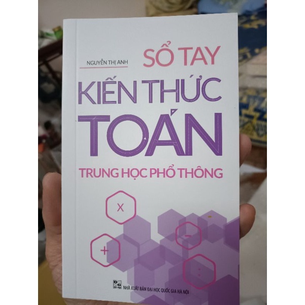 Sách Sổ Tay Kiến Thức Toán Trung Học Phổ Thông