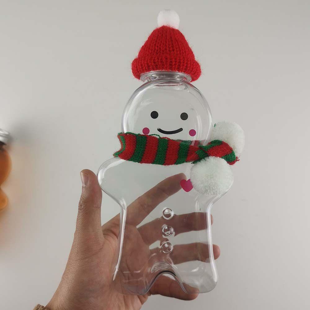 YIYU Chai Nước 500ml Hình Bánh Gừng Dùng Làm Quà Tặng Giáng Sinh