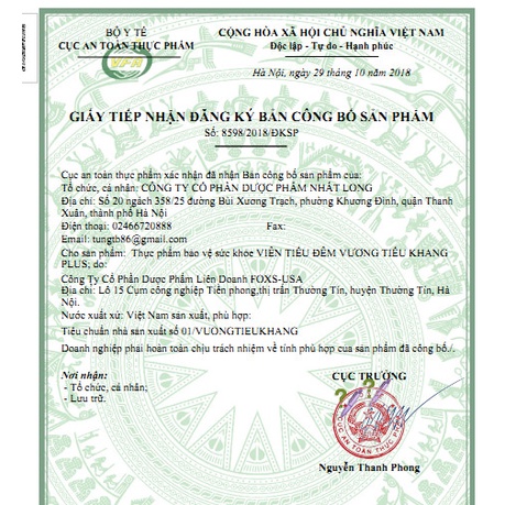 Viên tiểu đêm Vương Tiểu Khang Plus - Hỗ Trợ Bổ Thận, Giảm Tiểu Đêm, Tiểu Nhiều Lần - Hộp 30 viên