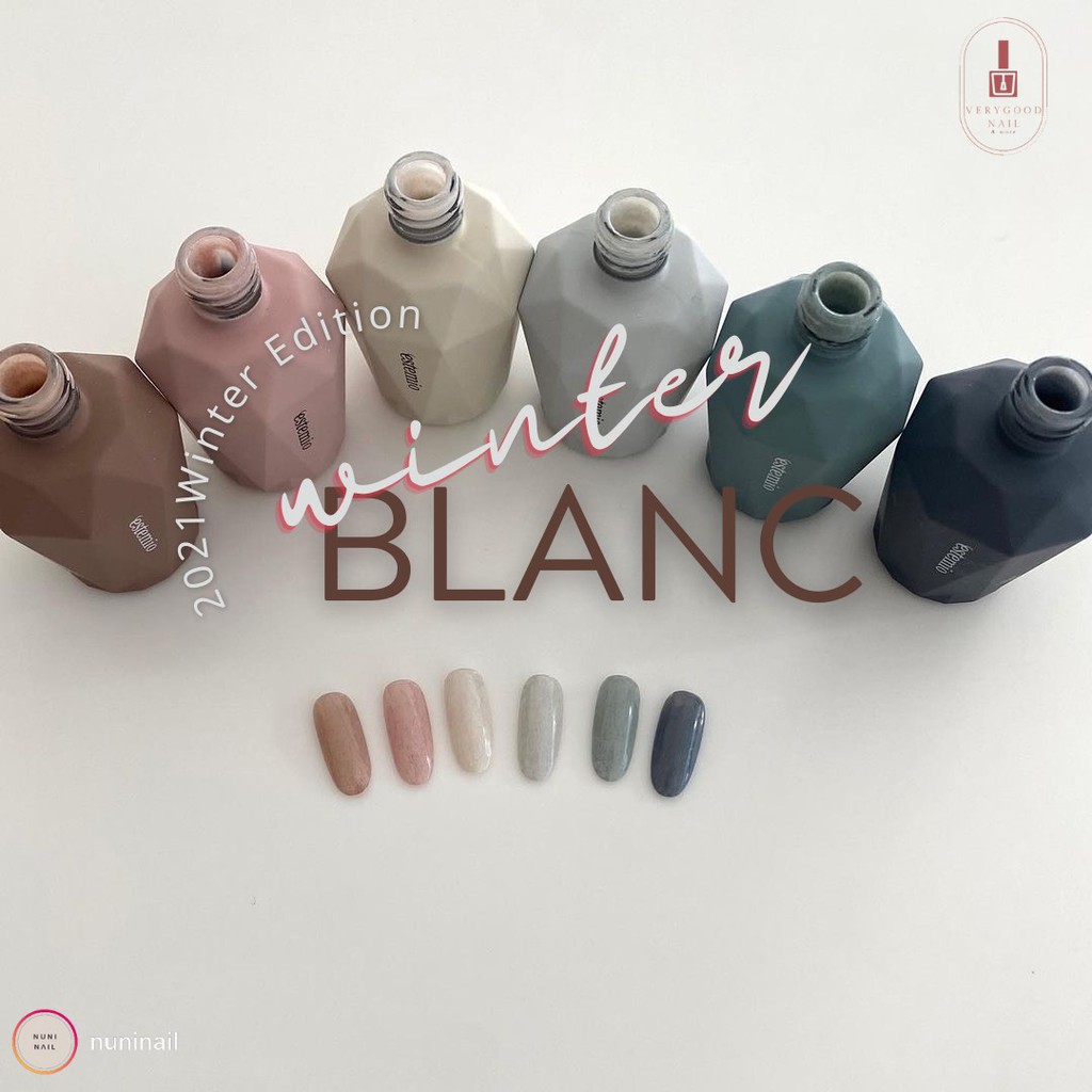 Estemio nail - Sơn gel bán lẻ set Winter Blanc