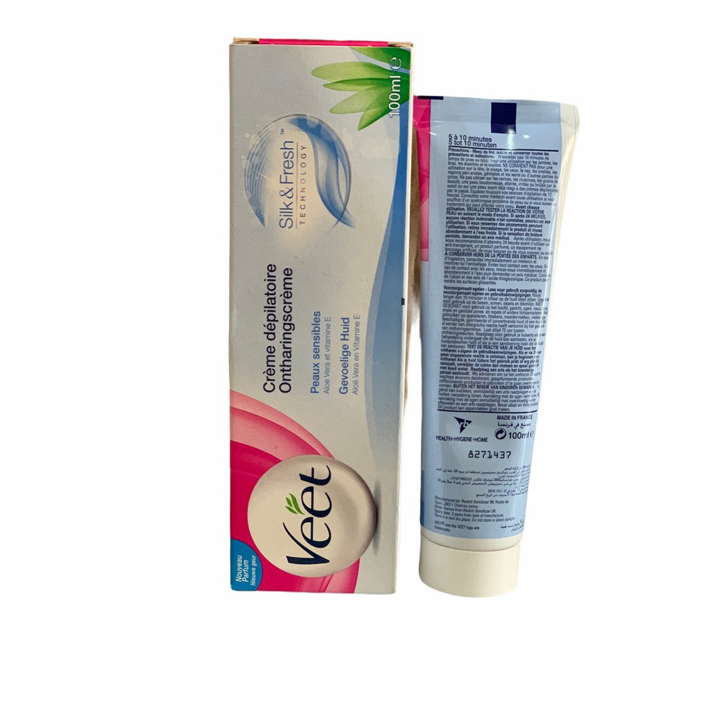 Kem tẩy lông Veet của Pháp 100ml – Cream Depilatoire- HÀNG CHÍNH HÃNG CS34