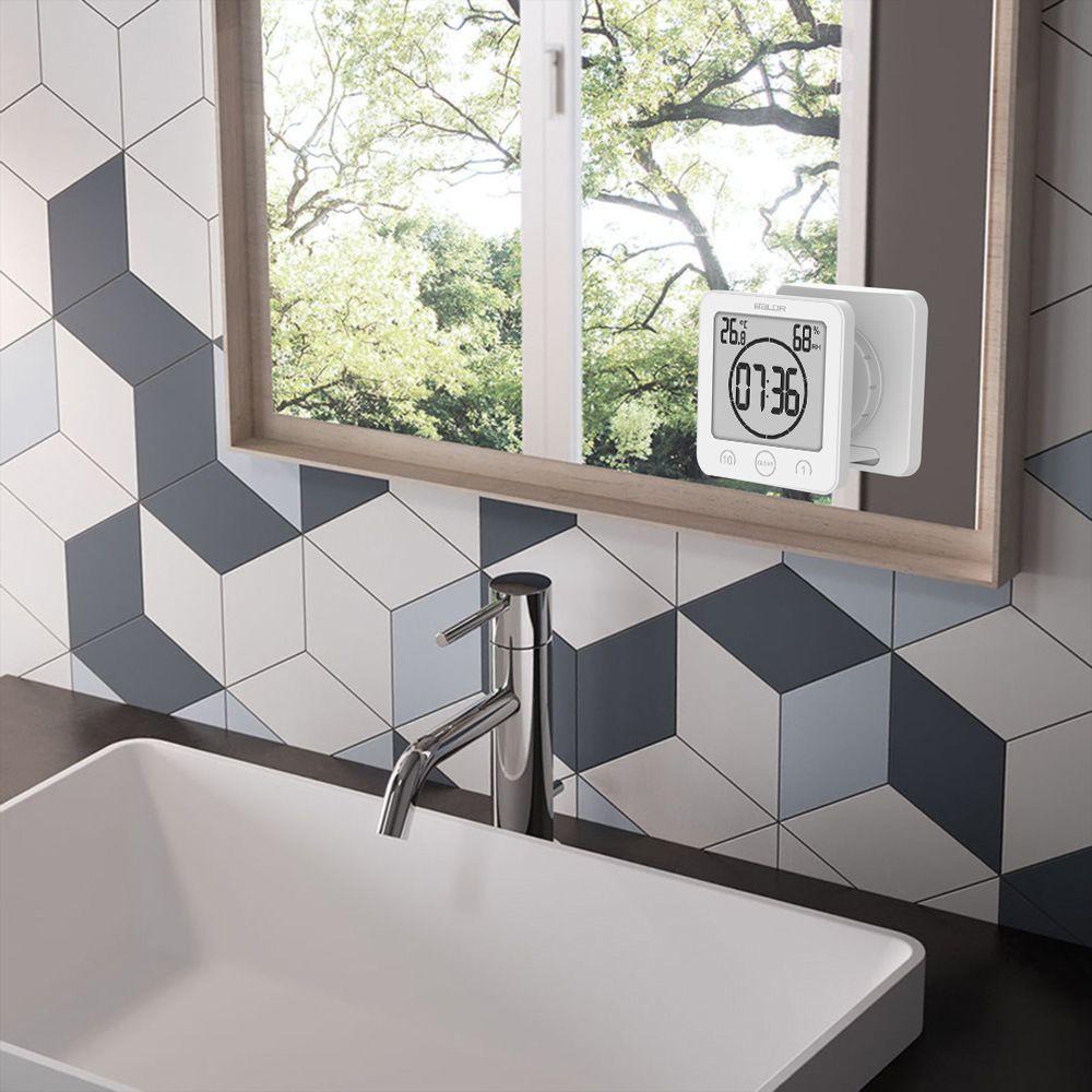 Đồng Hồ Điện Tử Màn Hình LCD Chống Thấm Nước Tiện Dụng Cho Phòng Khách|Đồng Hồ Treo Tường Nghệ Thuật Sử Dụng Pin