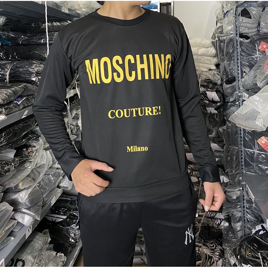 Áo Thun Dài Tay Nam Nữ Thu Đông  - Chất Liệu Nỉ Cao Cấp Loại 1 [Tặng tất khử mùi] - Full Size - TD15 - HQ Fashion86 | BigBuy360 - bigbuy360.vn