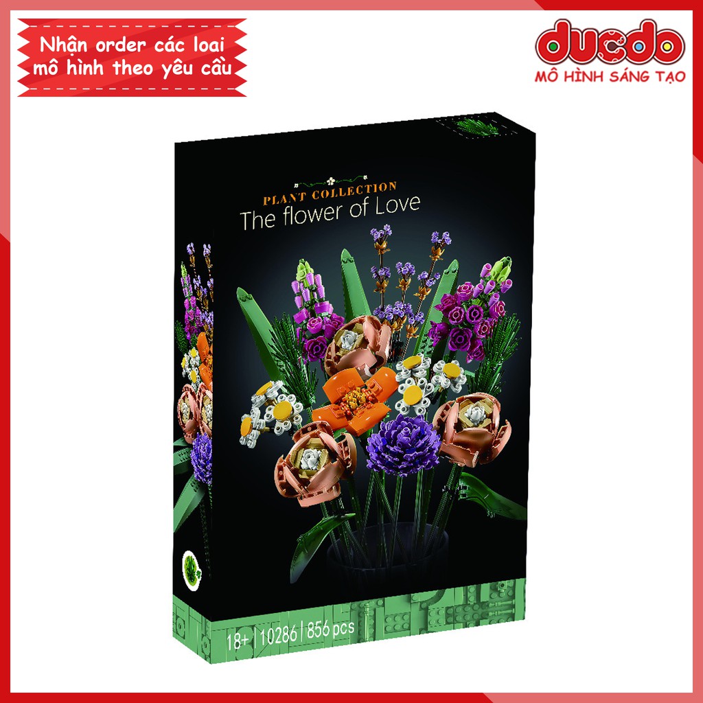 [Có sẵn] 10286 - 10801 Lắp ghép Bó hoa tuyệt đẹp - Đồ chơi Xếp hình Mô hình Minifigures Mini 10280 Flower Bouquet
