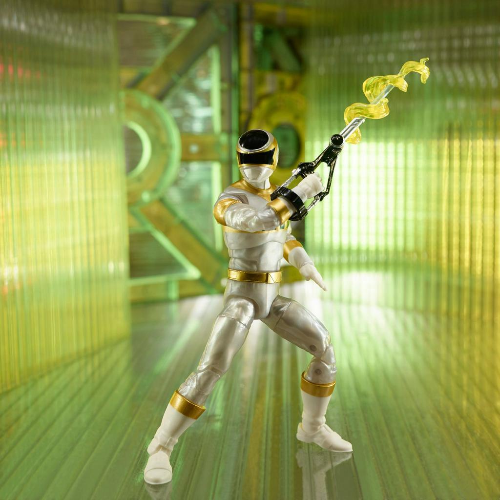 Mô Hình Power Ranger Lightning Collection In Space Silver Ranger Hasbro Siêu Nhân Vũ Trụ Bạc