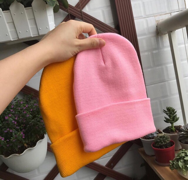 [ Sỉ Tận Gốc ] Mũ Len Beanie Hàn Quốc Hàng Loại 1 ( nhiều màu )