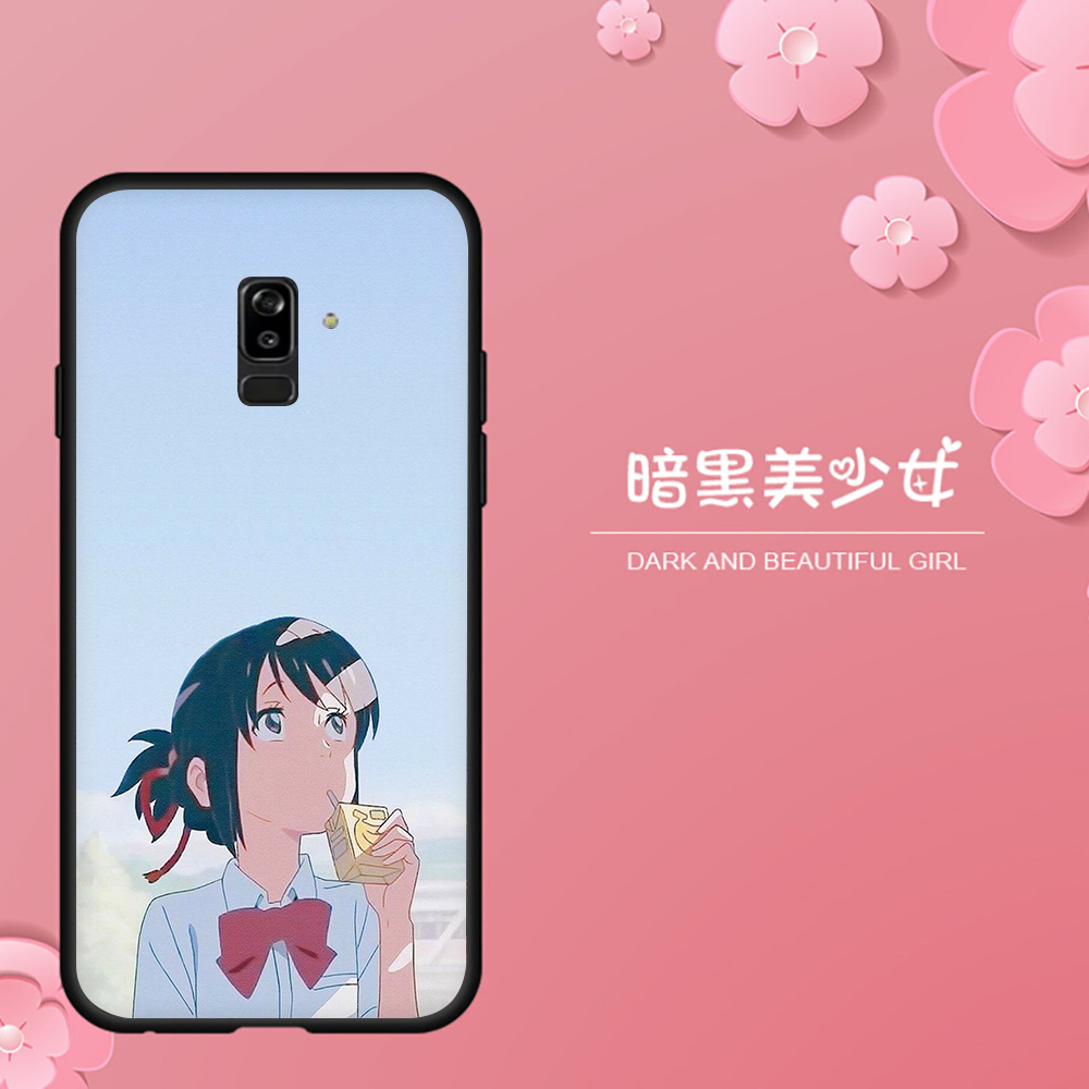 Ốp Lưng Chống Rơi Vỡ In Hình Anime Your Name Cho Samsung J7 Prime J7 J730 J7 Core J7 Pro J8 2018