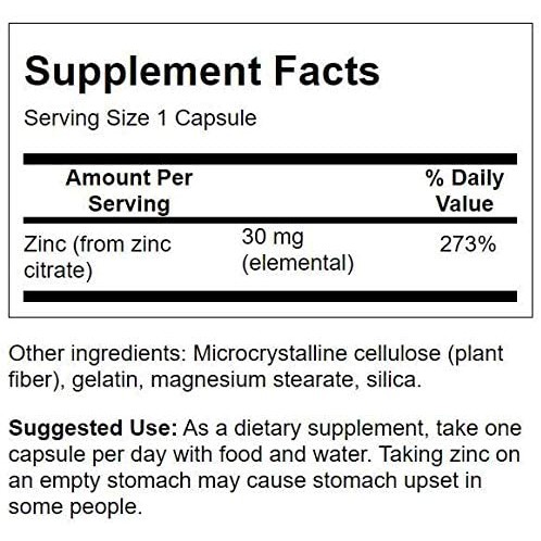 Zinc | Swanson Zinc Citrate 50mg Immune Support  | Tăng Hệ Miễn Dịch - Chính Hãng