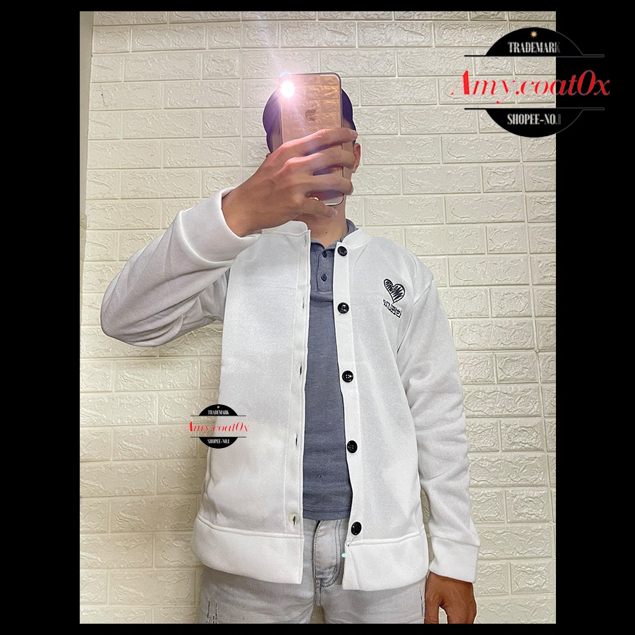 Áo khoác khoát nam nữ bomber jacket form rộng vải nỉ dày đẹp áo khoát khoác cặp đôi unisex cao cấp - Amy.Coat0x | BigBuy360 - bigbuy360.vn