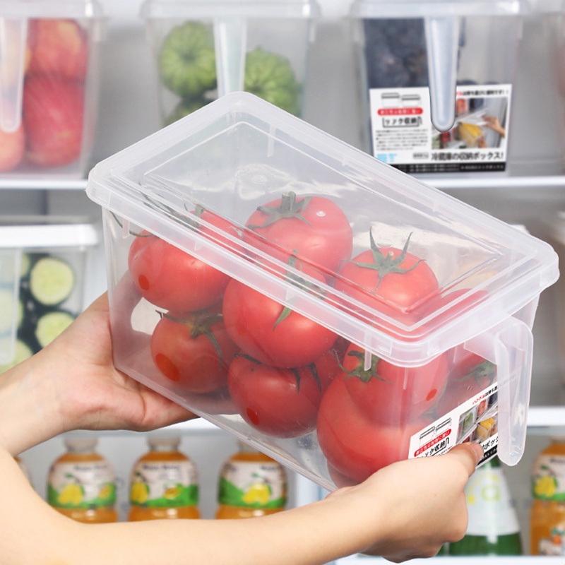 Ossayi Hộp Đựng Thực Phẩm Có Nắp Đậy Tiện Dụng Cho Tủ Lạnh