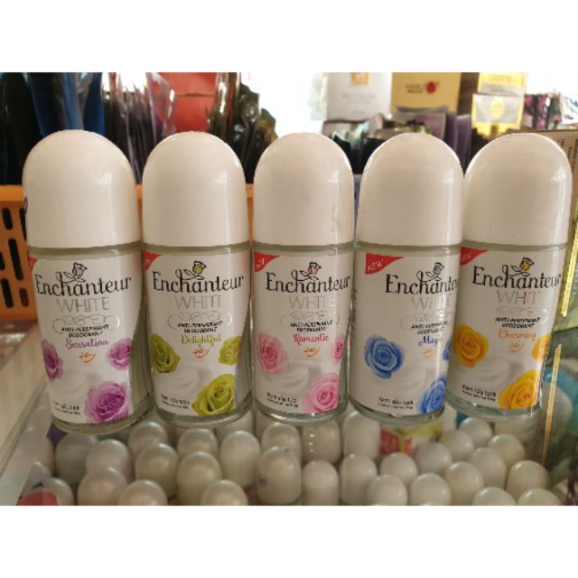 Lăn enchanteur trắng sữa 50ml.