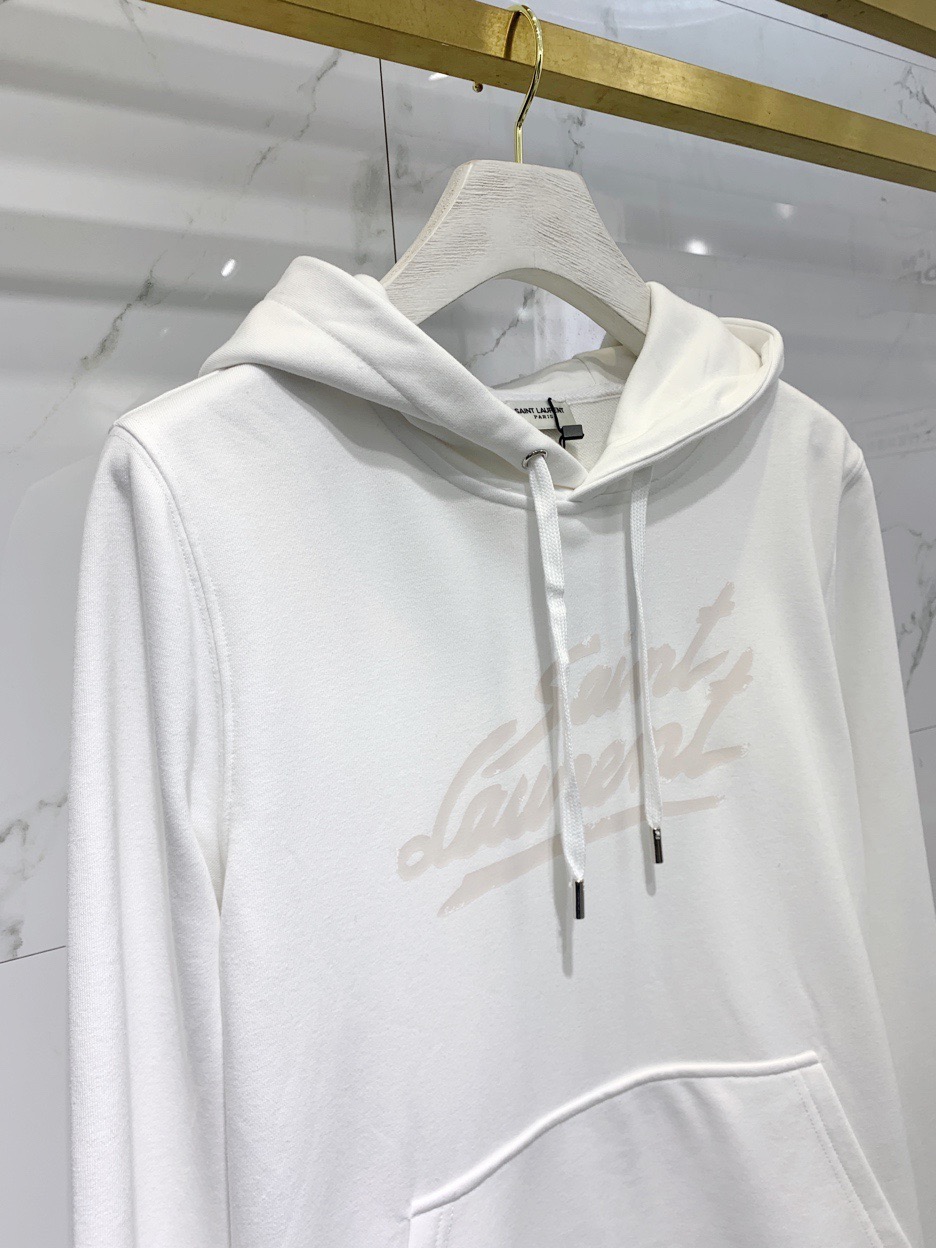 Áo Hoodie Tay Dài In Logo Sa1nt Laurent Vải Cotton Thời Trang Thu Đông 2021 Cho Nam | BigBuy360 - bigbuy360.vn