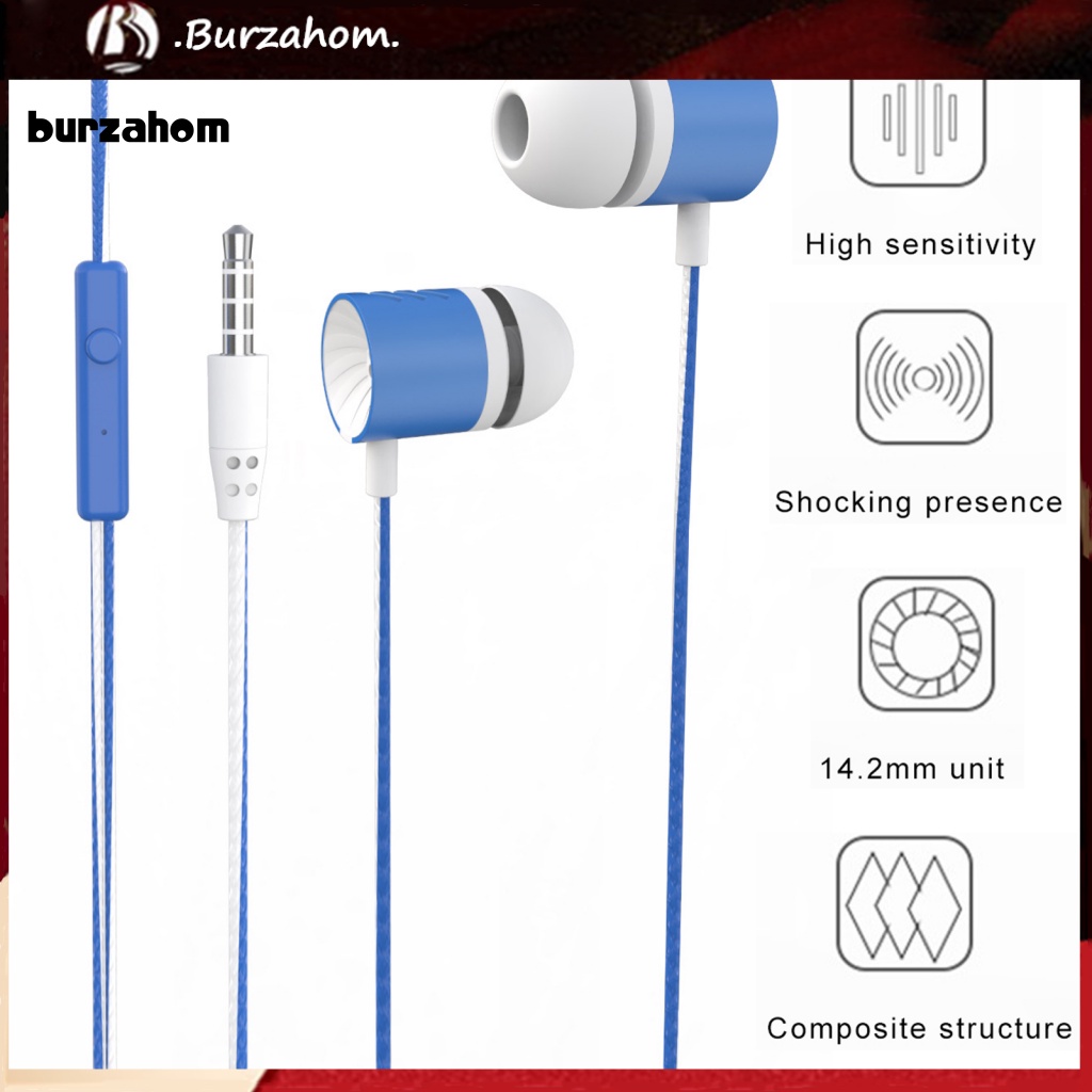 Tai Nghe Nhét Tai Jack 3.5mm Bass Trầm Thiết Kế Thể Thao Cao Cấp