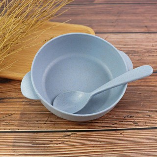 Bộ Bát Ăn Dặm Lúa Mạch Kèm Thìa