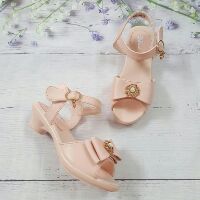 Giày sandal cao gót 3 phân cho bé gái