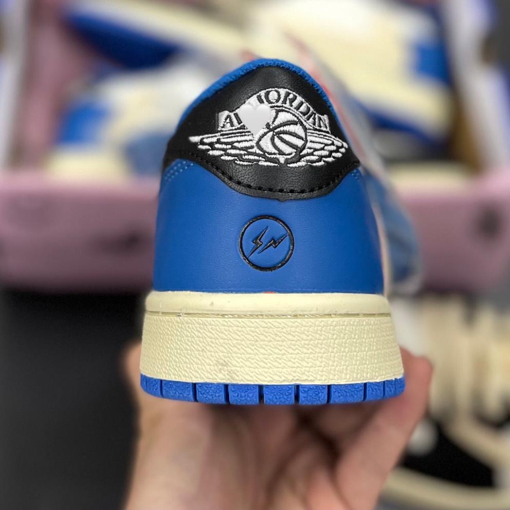 Giày Sneaker Jordan 1 Low Travis Scott Xanh , Giày 1 Jordan Travis Scott Xanh   Thể Thao Nam Nữ Thấp Cổ Full Phụ Kiện | BigBuy360 - bigbuy360.vn