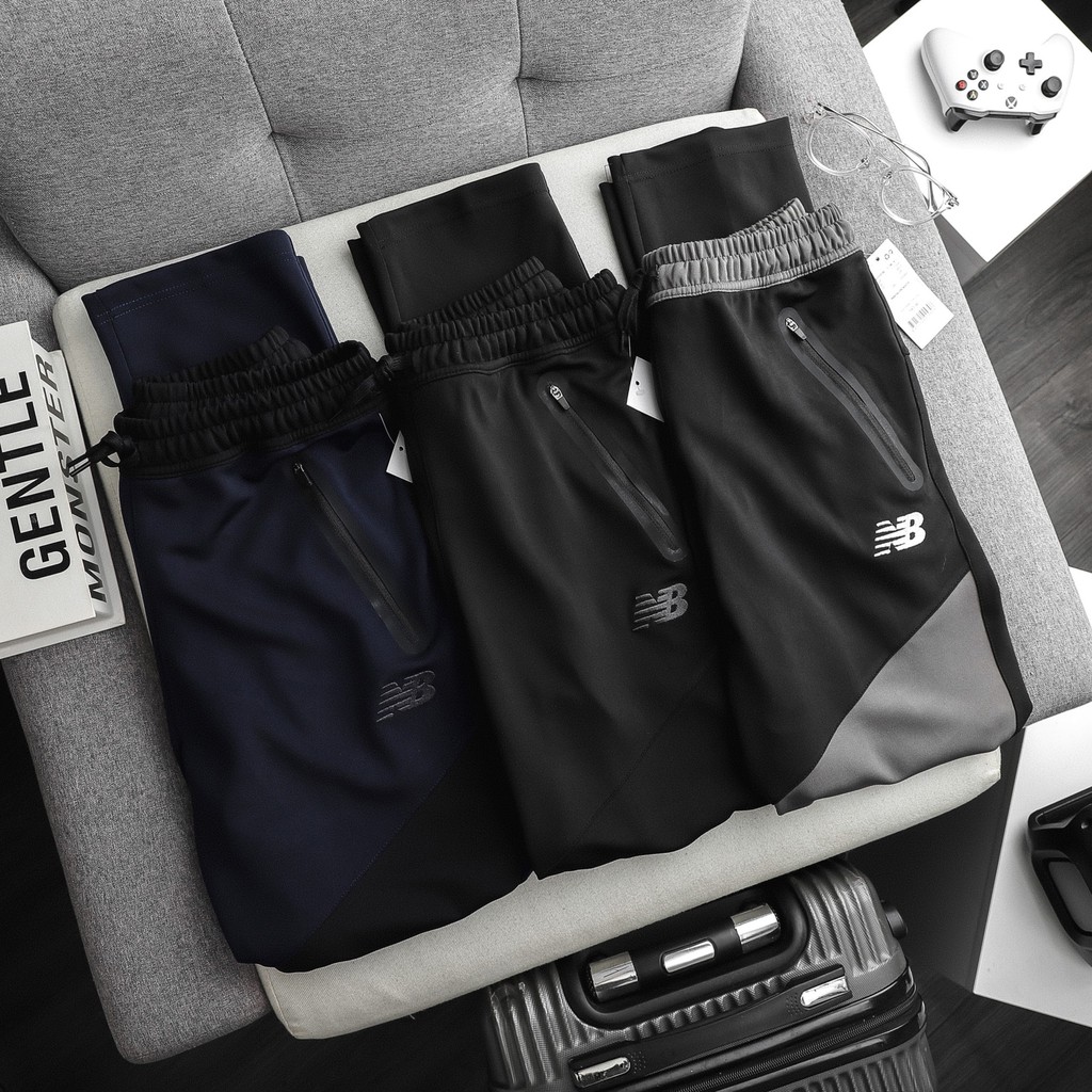 Quần jogger nam thể thao NB logo Hàng VNXK