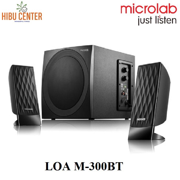 Loa Vi Tính Chính Hãng MICROLAB M300BT Kết Nối Bluetooth