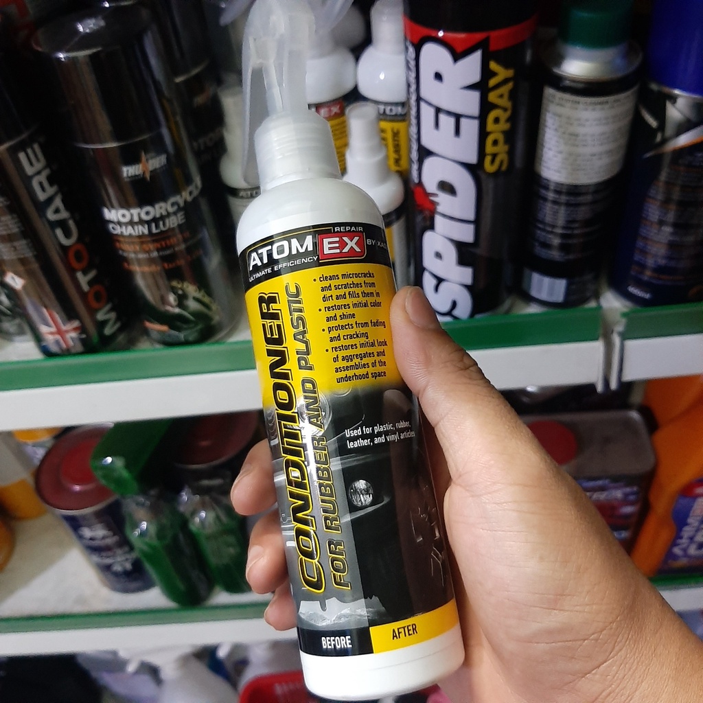 Dưỡng nhựa nhám, lốp xe XADO ATOMEX Plastic and Rubber Conditioner Concentrate