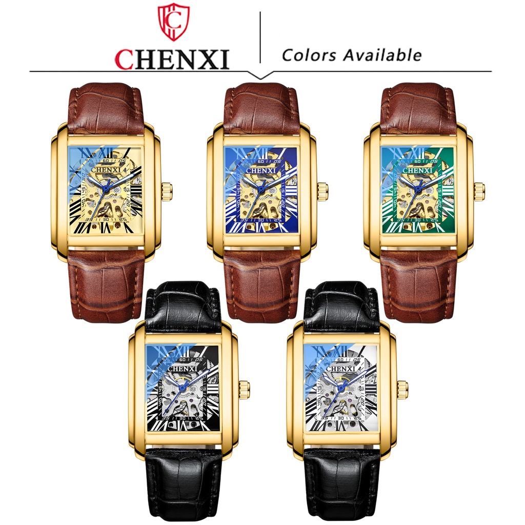 Đồng Hồ Cơ Tự Động CHENXI Chống Thấm Nước Sang Trọng Cho Nam