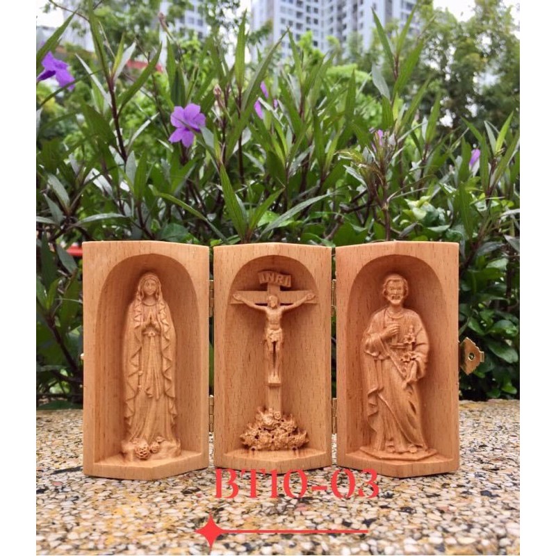 TƯỢNG CÔNG GIÁO - TƯỢNG CHÚA - TƯỢNG MINI ĐỂ Ô TÔ