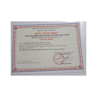 Cao atiso Đà Lạt