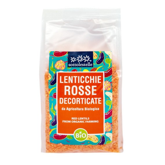 Đậu Lăng Đỏ Hữu Cơ Sottolestelle 500g