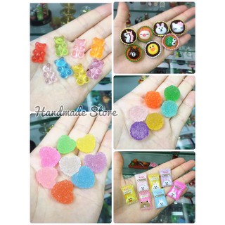 Charm chip gấu - Bánh táo - Kẹo đường - Kẹo Chips