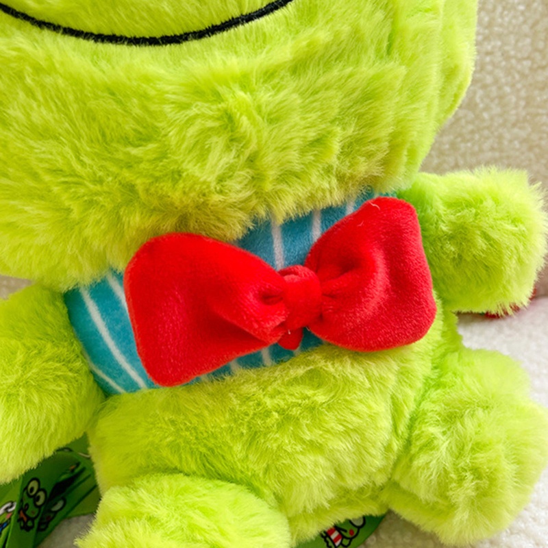 Ba Lô Đeo Vai Hình Chú Ếch Hoạt Hình Nhồi Bông Dễ Thương Cho Bé