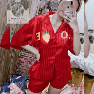 Bộ Lụa Gấm Dâu Love