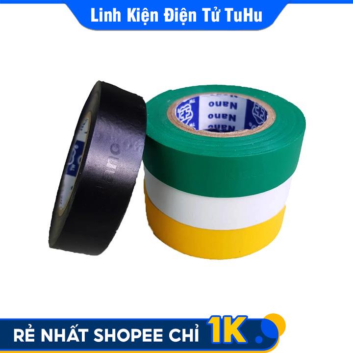 Băng Dính Điện Nano 18mm Nhiều Màu Theo Yêu Cầu