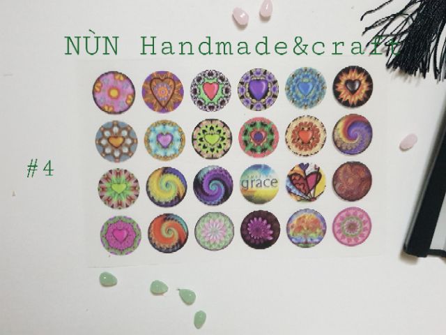 [Nhiều mã] Vật Liệu Trong Suốt, Vật Liệu Resin, Decan, Sticker