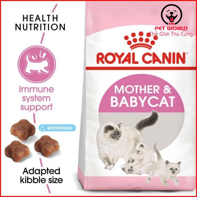 Thức ăn hạt cho mèo Mẹ và Con hạt Royal Canin Mother and Baby Cat - 1kg