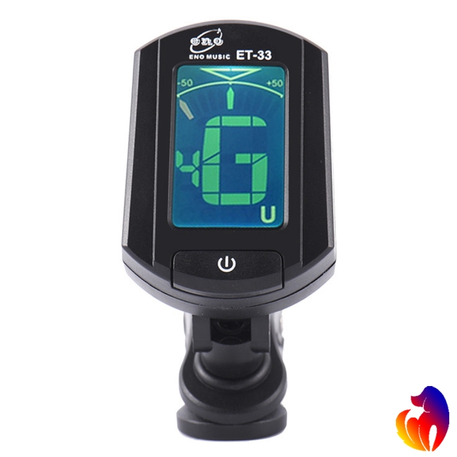 Blackhole Máy điện tử hỗ trợ điều chỉnh lên dây LCD kỹ thuật số cho đàn Ukulele ghi ta
