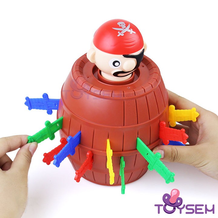 Đồ chơi trẻ em đâm hải tặc siêu kịch tính Toysem cho trẻ trên 3 Tuổi size 16 kiếm - Quà tặng sinh nhật cho bé