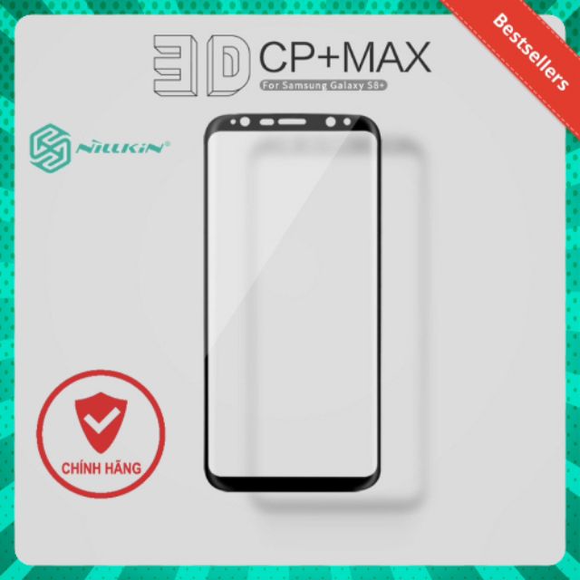 Miếng dán kính cường lực Samsung Galaxy S8 Plus Nillkin CP+ Max - Sản phẩm chính hãng