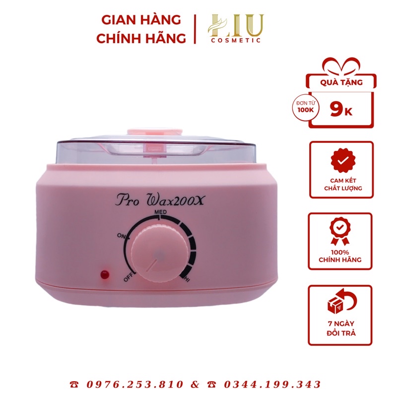 [FREE SHIP] NỒI NẤU SÁP WAX LÔNG CHUYÊN DỤNG PRO-WAX 200 [HÀNG LOẠI 1 CHÍNH HÃNG]