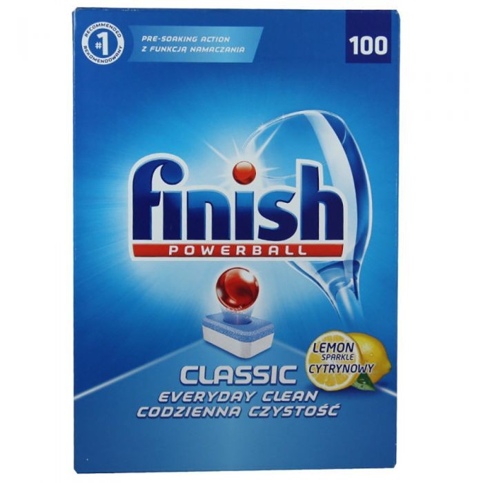 Viên rửa chén bát finish 100 viên dùng cho máy rửa bát