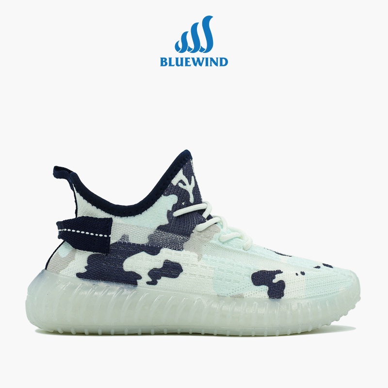 Giày Thể Thao Nữ Đế Cao Sneaker Vải Co Dãn Đế Êm Thích Hợp Đi Làm, Đi Chơi, đI Học BLUEWIND 68820