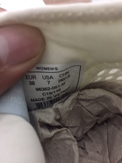 Giày palladium nữ size 38.