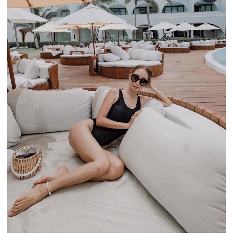 Bikini liền mảnh FREESHIP khoét lưng chữ V siêu cá tính